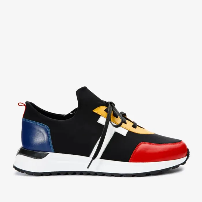 Vinci Leather Sneakers The Nebreska Black Leather Sneaker 8211 Men