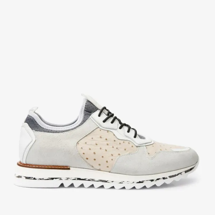 Vinci Leather Sneakers The Sopez White Leather Sneaker 8211 Men