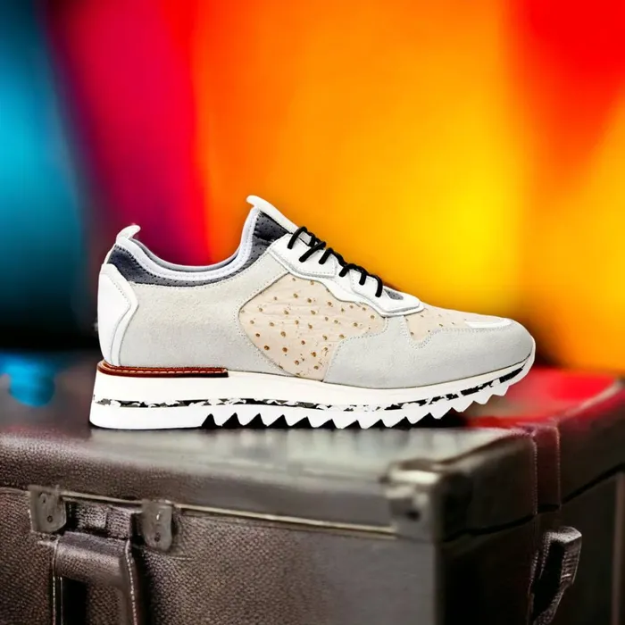 Vinci Leather Sneakers The Sopez White Leather Sneaker 8211 Men