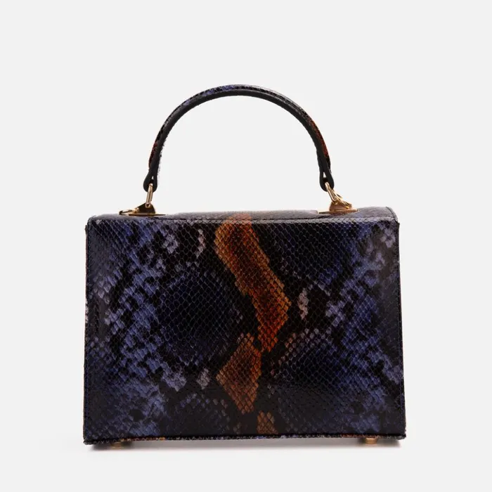 Vinci Leather Women Bags The Venezia Navy Blue Leather Snk Handbag 8211 Women