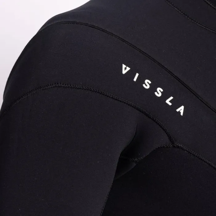 Vissla X Axxe 33 U Zip Full Wetsuit Black Men Vissla Wetsuits