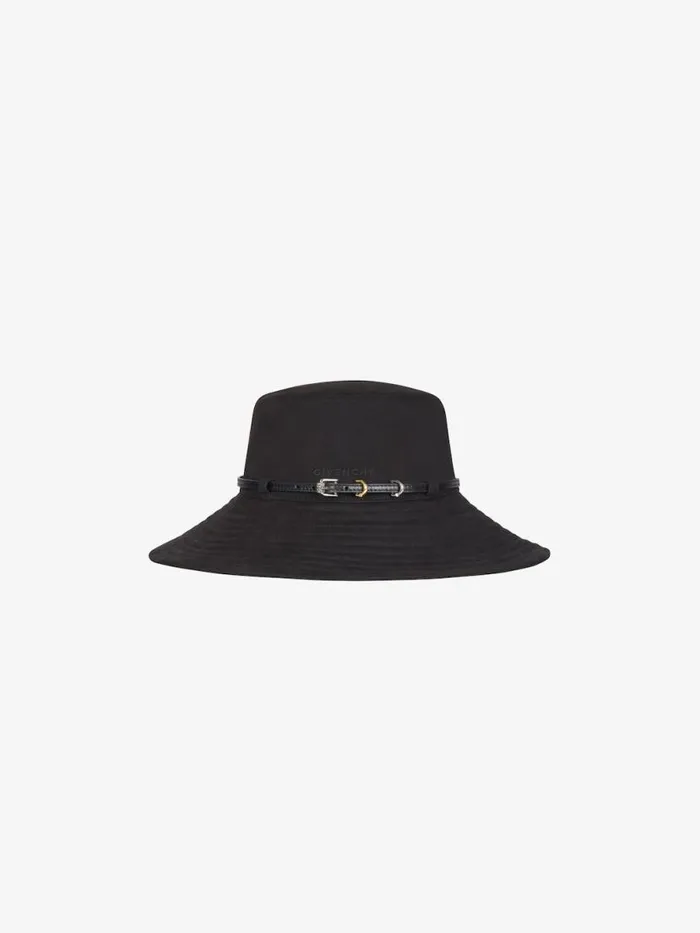 Voyou Capeline In Canvas Black Women Givenchy Beanies and Caps