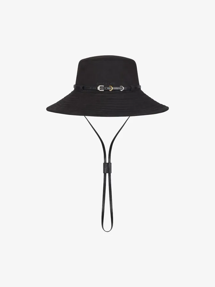 Voyou Capeline In Canvas Black Women Givenchy Beanies and Caps