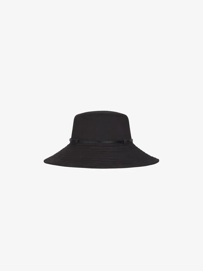 Voyou Capeline In Canvas Black Women Givenchy Beanies and Caps