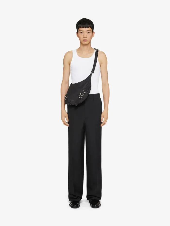 Voyou Crossbody Bag In Nylon Black Men Givenchy Crossbody Bags