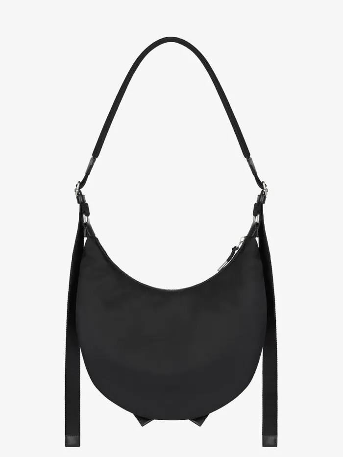 Voyou Crossbody Bag In Nylon Black Men Givenchy Crossbody Bags