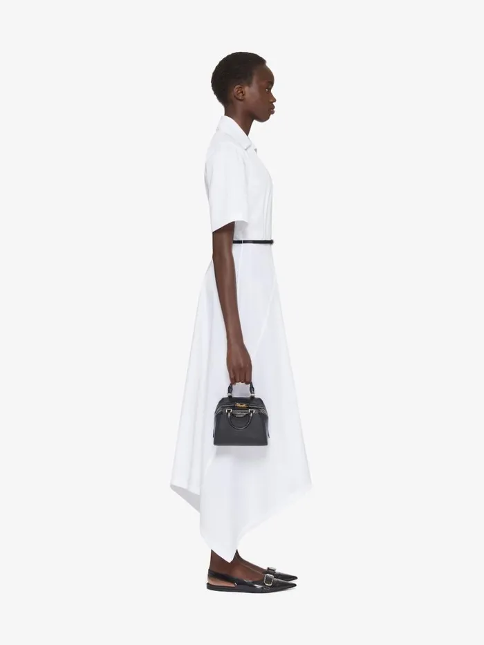 Voyou Dress In Poplin White Women Givenchy Dresses