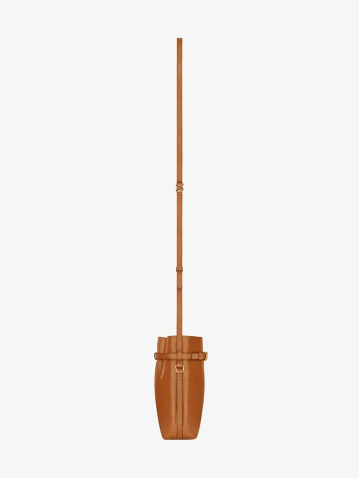 Voyou Phone Pouch In Leather Soft Tan Women Givenchy Micro Bags