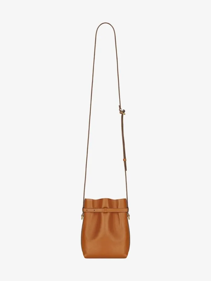 Voyou Phone Pouch In Leather Soft Tan Women Givenchy Micro Bags