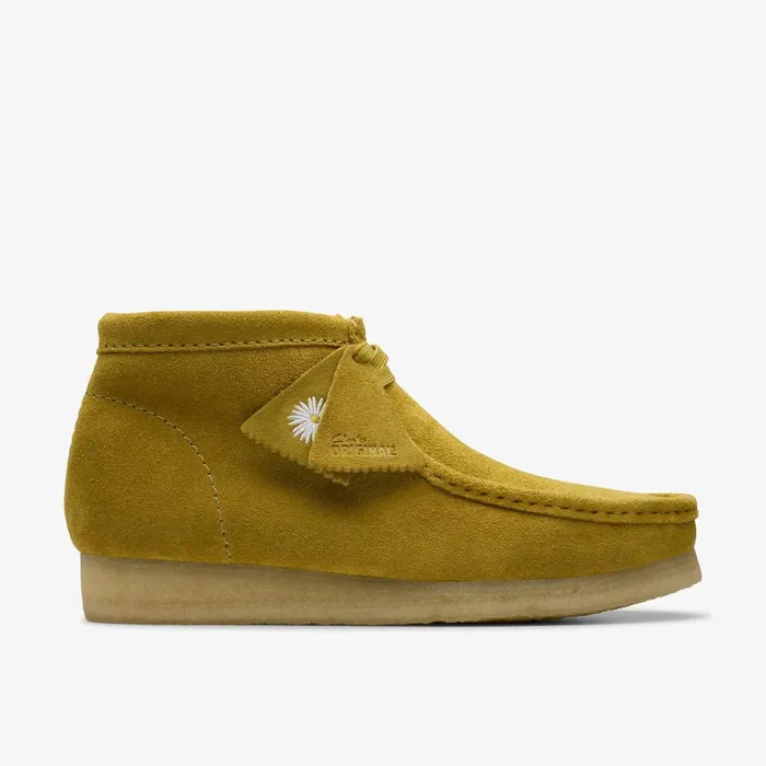 Wallabee Boot Olive Suede Men Clarks Wallabees