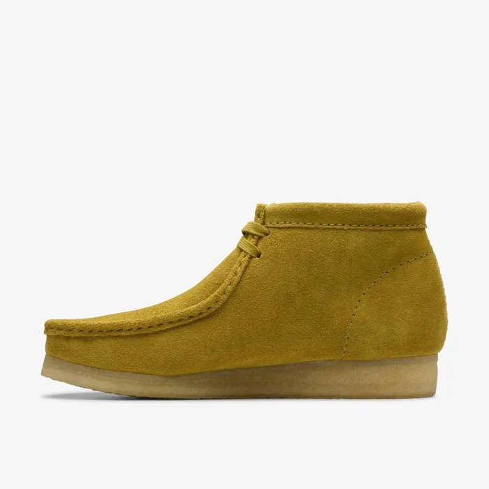 Wallabee Boot Olive Suede Men Clarks Wallabees