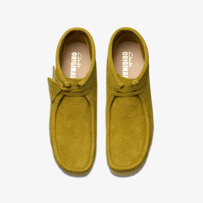 Wallabee Boot Olive Suede Men Clarks Wallabees