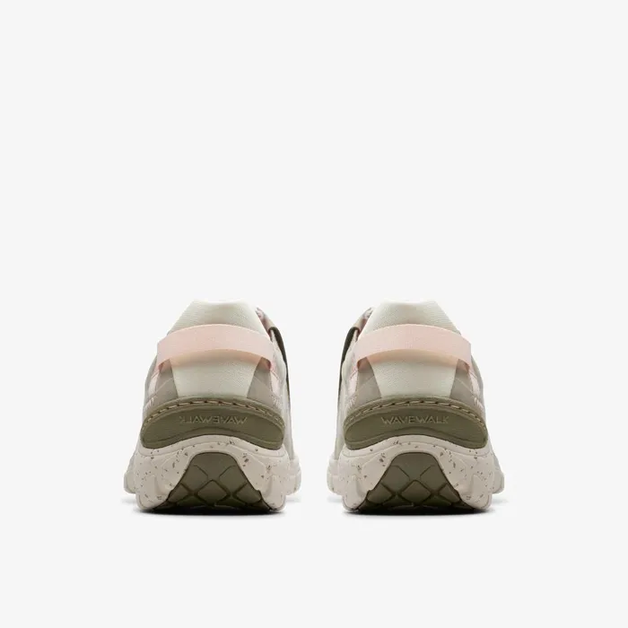 Wave Plateau Stone Nubuck Women Clarks Sneakers
