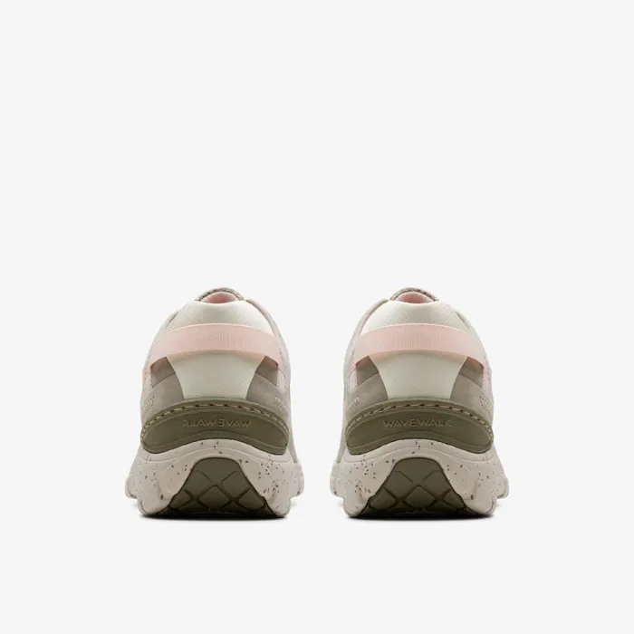 Wave Range Stone Nubuck Women Clarks Sneakers