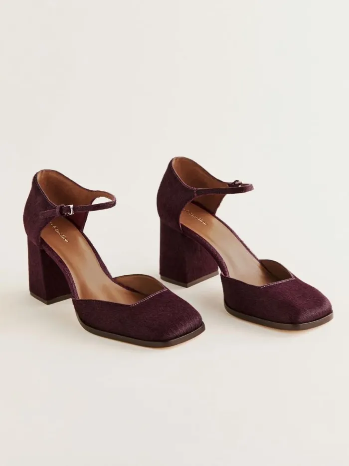 WeddingsShoes The Reformation Netty Pump Ruby Haircalf