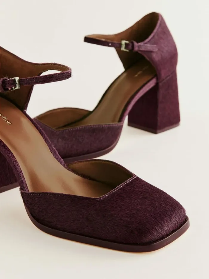WeddingsShoes The Reformation Netty Pump Ruby Haircalf