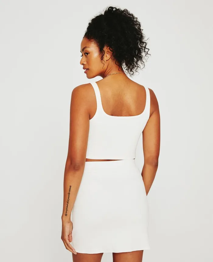Weddington Tank Eb Racket Club Emblem White Cl Women AG Jeans Tees and Tanks Weddington Tank Eb Racket Club Emblem White Cl Women AG Jeans Tees and Tanks