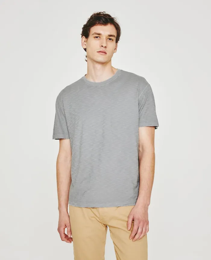 Wesley Crew 5 Years Ink Stone Men AG Jeans Tees Wesley Crew 5 Years Ink Stone Men AG Jeans Tees