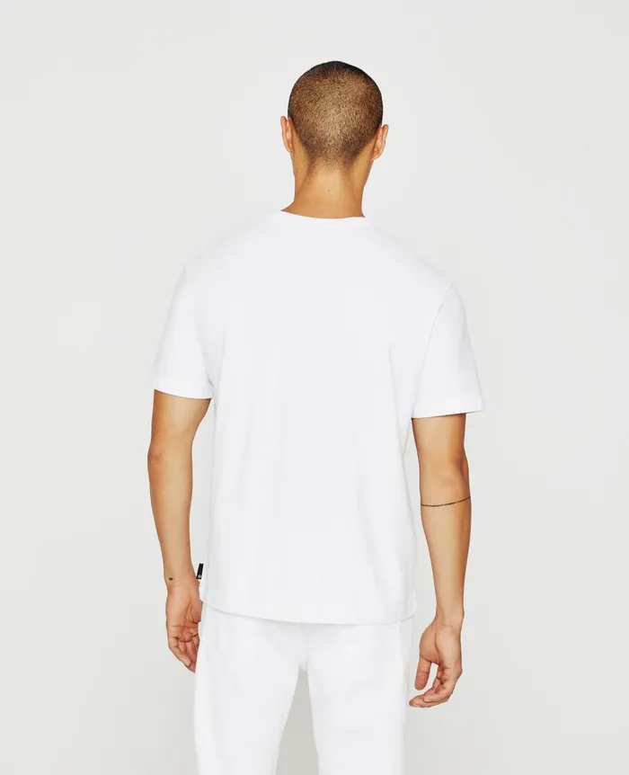 Wesley Crew True White Men AG Jeans Tees Wesley Crew True White Men AG Jeans Tees