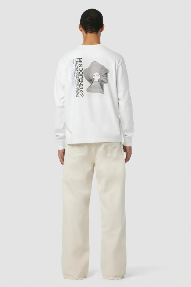 Wide Leg Men Hudson Jeans Luca Wide Leg Jean White Sands Wide Leg Men Hudson Jeans Luca Wide Leg Jean White Sands