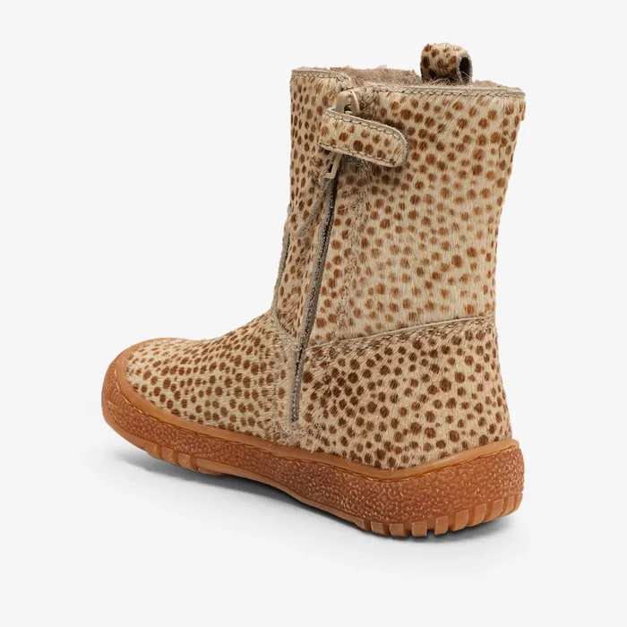 Winter boots bisgaardshoes KIDS elina tex bambi fur Brown