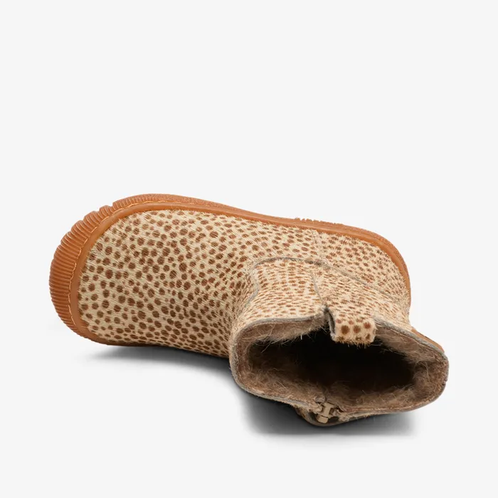 Winter boots bisgaardshoes KIDS elina tex bambi fur Brown
