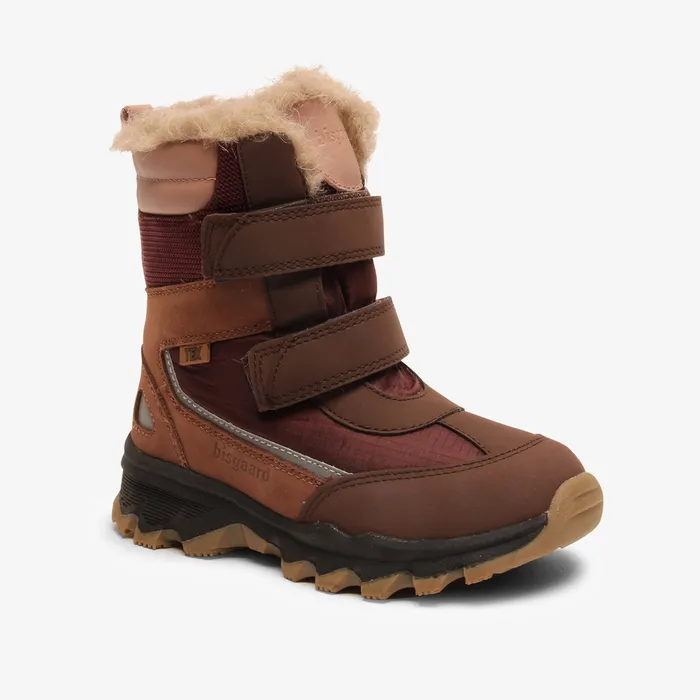 Winter boots eddie tex bordeaux Red 8211 bisgaardshoes KIDS