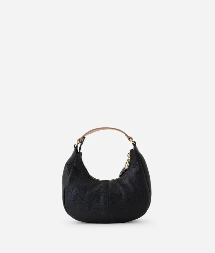 Woman Crossbody Bags Alviero Martini New Moon Leather Small Crossbody Bag Black