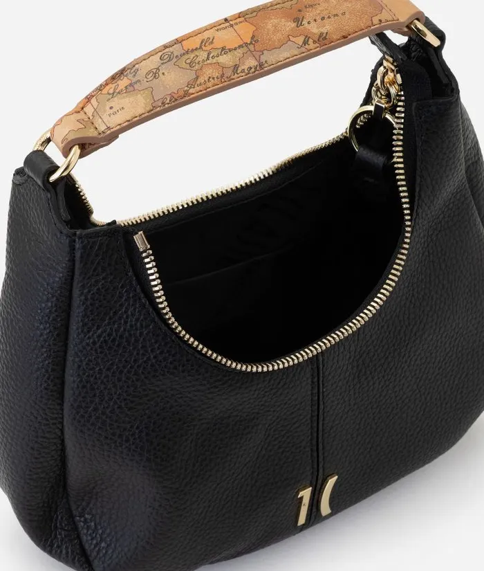 Woman Crossbody Bags Alviero Martini New Moon Leather Small Crossbody Bag Black