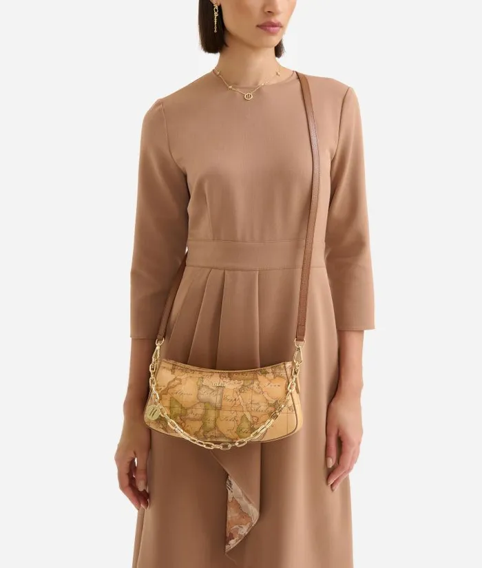 Woman Crossbody Bags Alviero Martini Space Bag Crossbody Bag With Chain Geo Classic