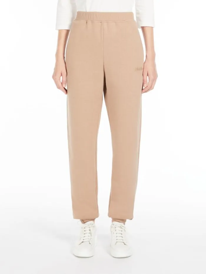 Woman Fleece Joggers Honey Maxmara Trousers