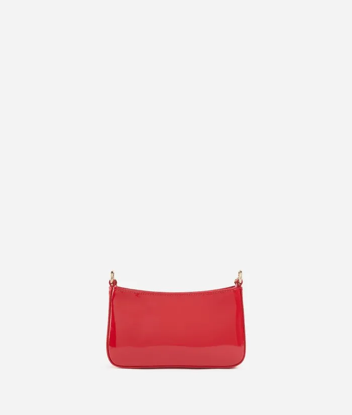 Woman Mini Bags and Pouches Alviero Martini Winter Spirit Pouch With Chain And Crossbody Strap Red