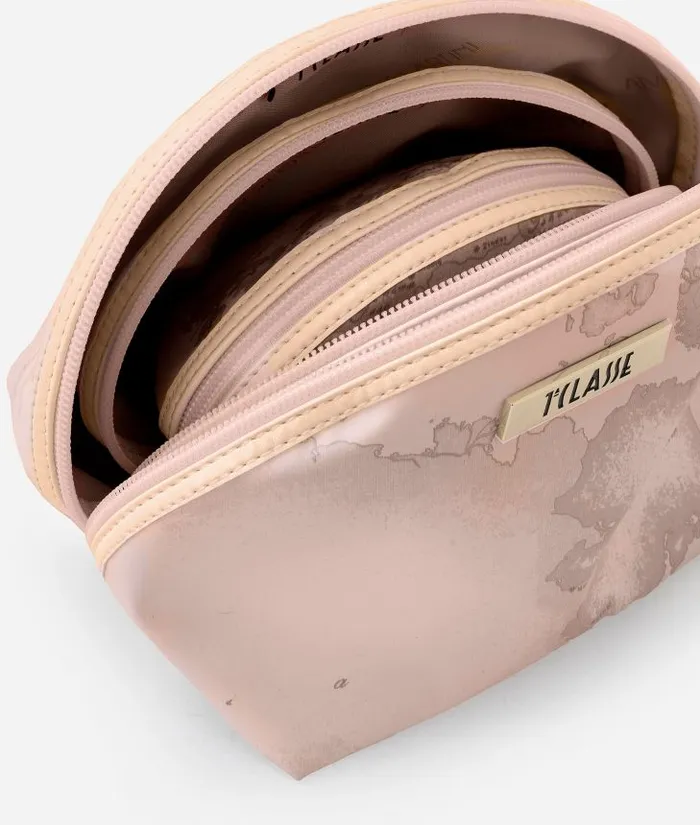 Woman Pouches and Toiletry Bags Alviero Martini Pouch Set Pearl Pink