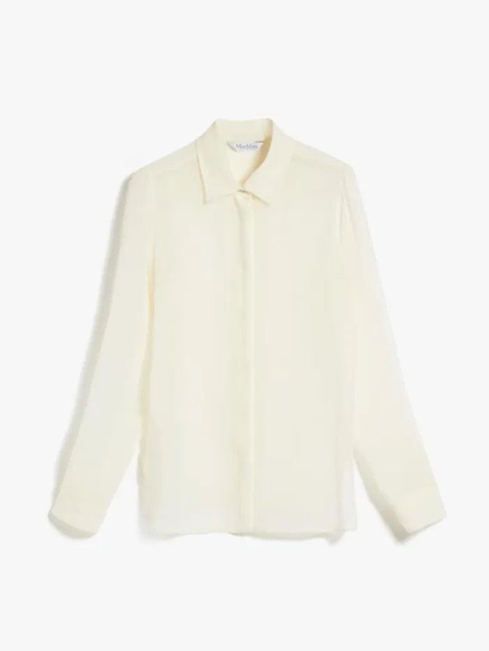 Woman Silk Georgette Shirt Silk Maxmara Shirts And Tops Woman Silk Georgette Shirt Silk Maxmara Shirts And Tops