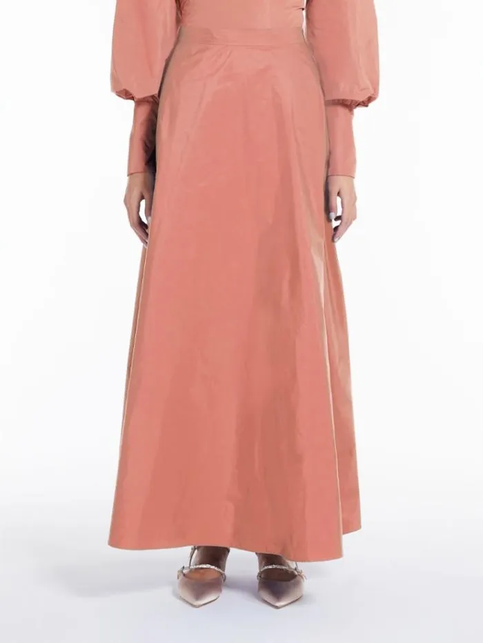 Woman Taffeta Skirt Antique Rose Maxmara Skirts