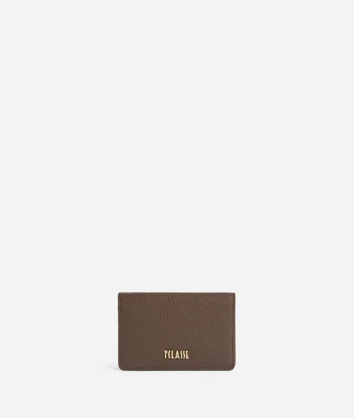 Woman Wallets Alviero Martini Universe Leather Supermini Bifold Wallet Dark Taupe Woman Wallets Alviero Martini Universe Leather Supermini Bifold Wallet Dark Taupe