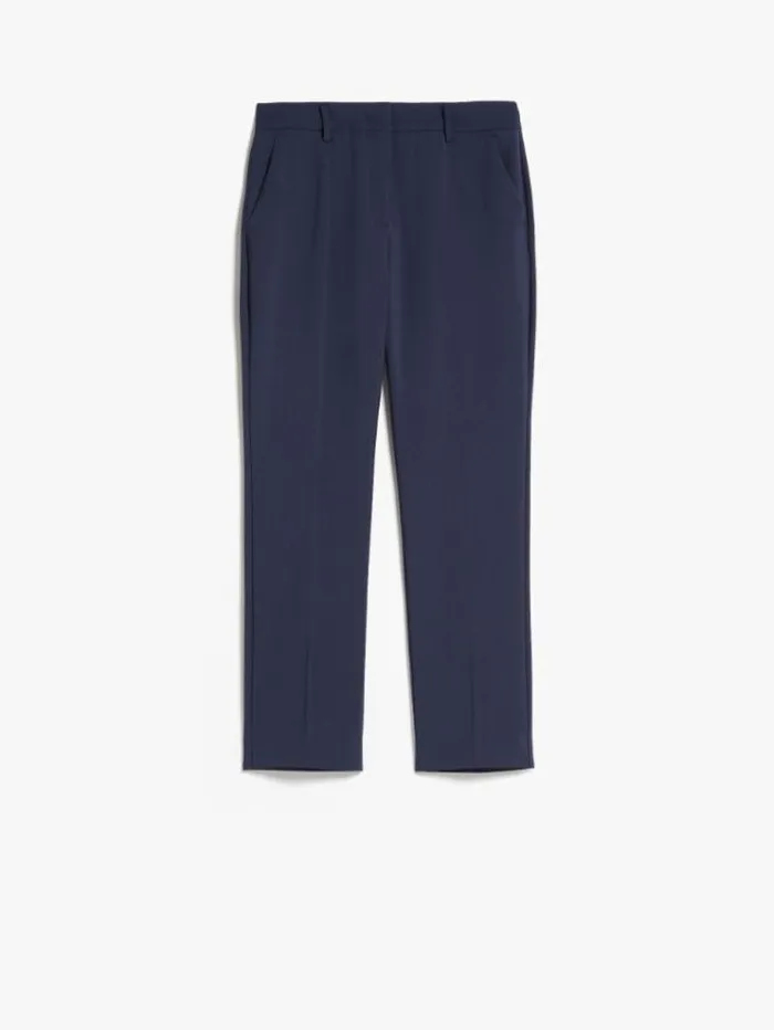 Woman Wool Cigarettecut Trousers Navy Maxmara Suit Woman Wool Cigarettecut Trousers Navy Maxmara Suit