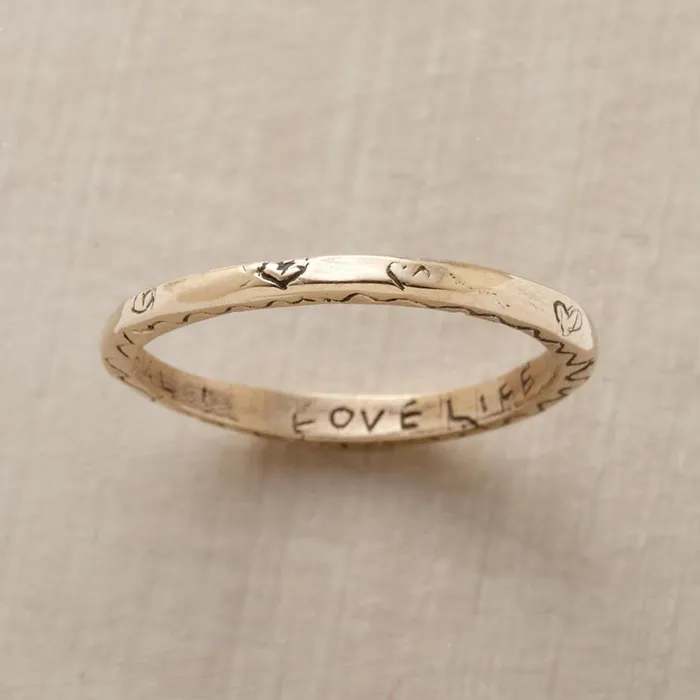 Women 14Kt Yellow Gold Vitality Ring Sundance Catalog Rings