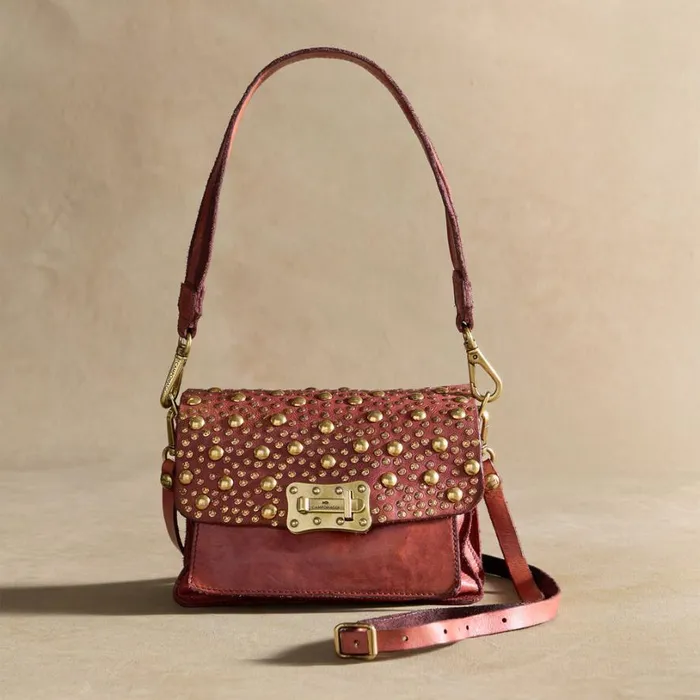 Women Agnes Crossbody Bag Rust Sundance Catalog Handbags