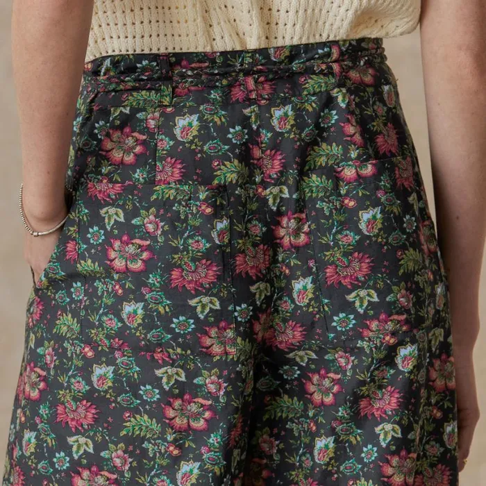 Women Bangla Road Pants Petite Teal Floral Sundance Catalog Pants and Shorts Women Bangla Road Pants Petite Teal Floral Sundance Catalog Pants and Shorts