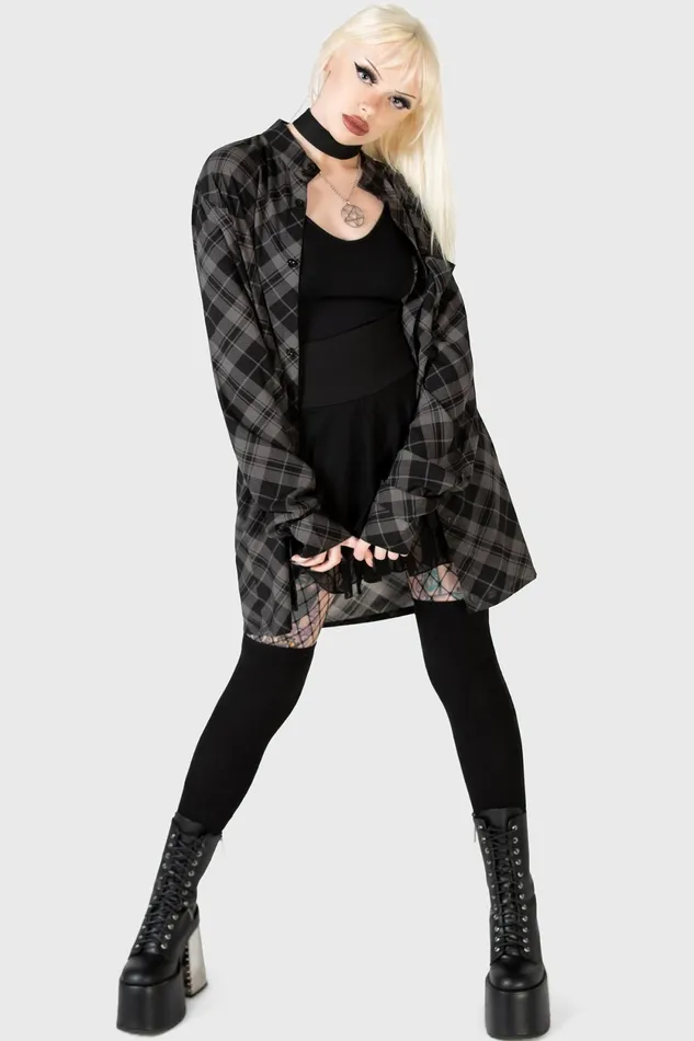 Women Basics Killstar Cain Shirt
