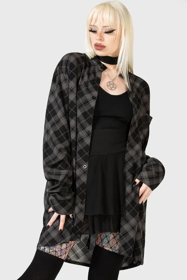 Women Basics Killstar Cain Shirt