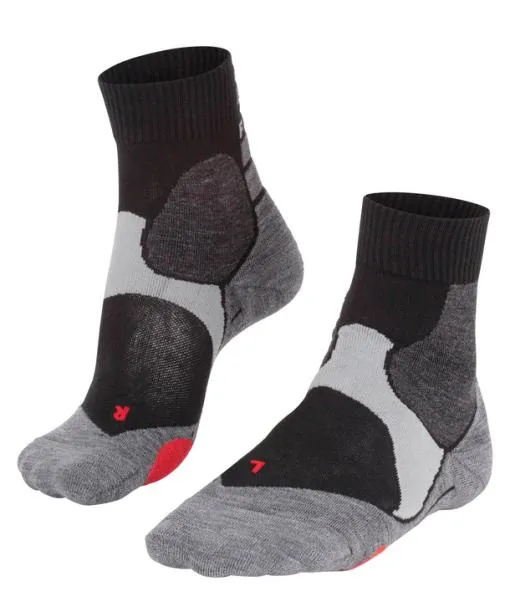 Women BC3 Comfort Unisex Biking Short Sock Black FALKE Cycling Socks