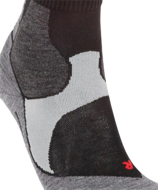 Women BC3 Comfort Unisex Biking Short Sock Black FALKE Cycling Socks