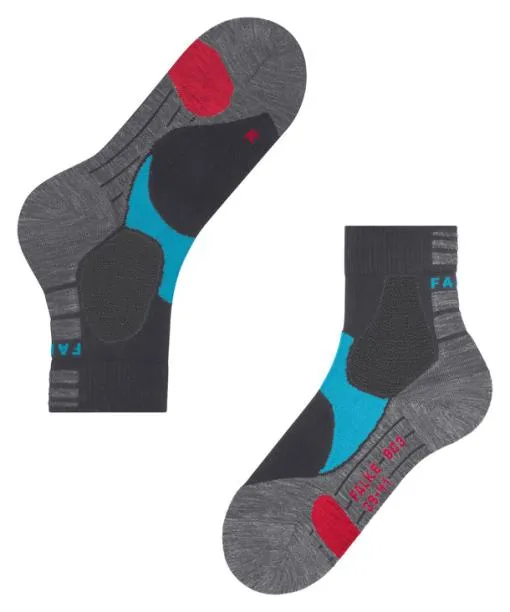 Women BC3 Comfort Unisex Biking Short Sock Stone FALKE Cycling Socks