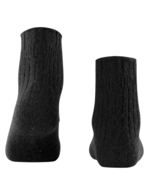 Women Bedsock Rib Women Socks Black FALKE Socks