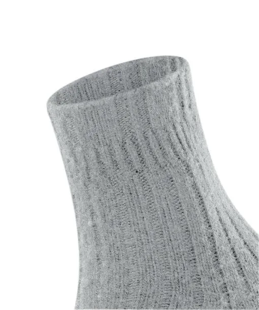 Women Bedsock Rib Women Socks Silver FALKE Socks