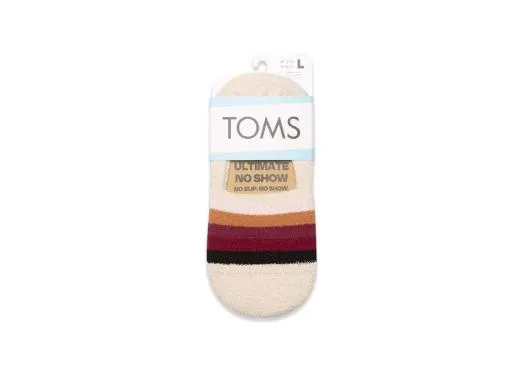 Women Boho Cozy No Show Socks 3 Pack Multi Boho Cozy TOMS Socks