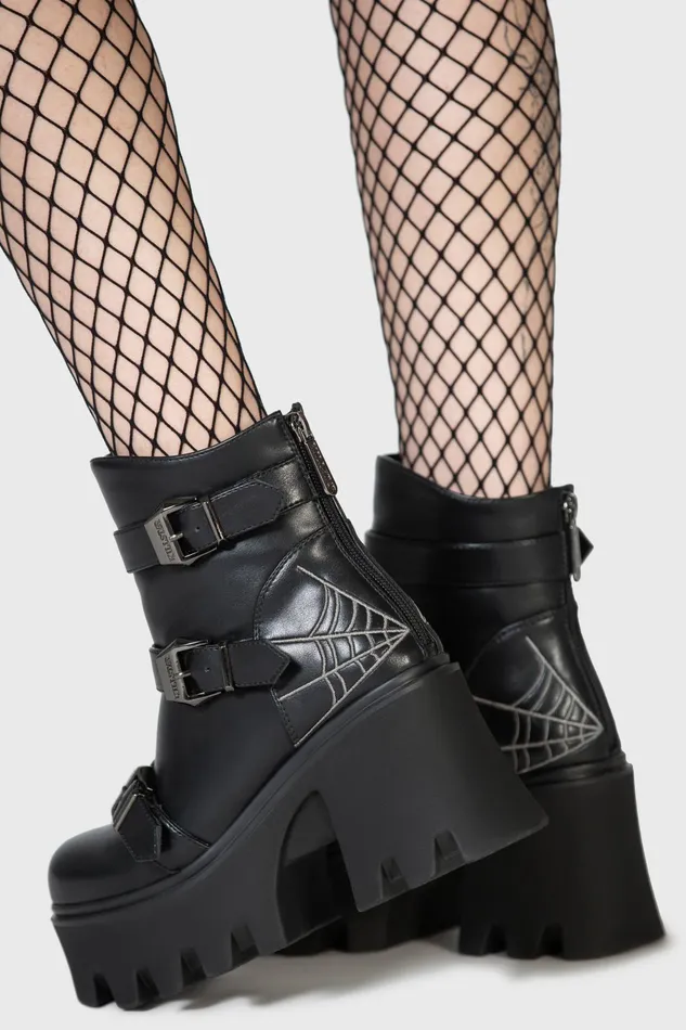 Women Boots Killstar Crypt Creeps Platform Boot