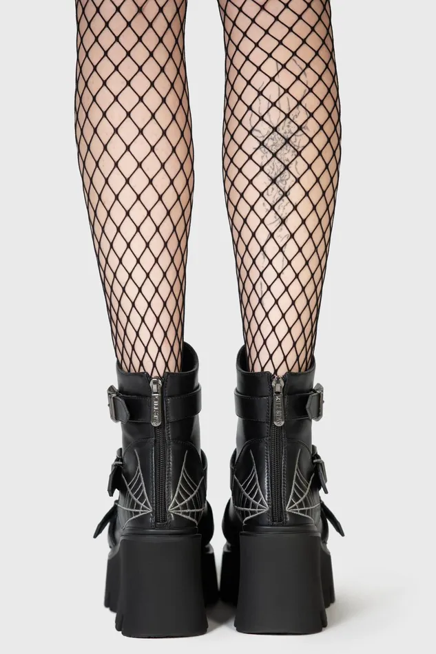 Women Boots Killstar Crypt Creeps Platform Boot